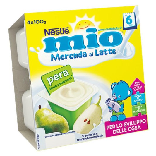 MIO MERENDA PERA 4X100G