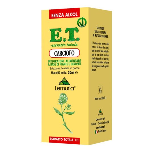 CARCIOFO 30 ML LEMURIA