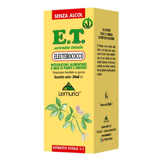 ELEUTEROCOCCO GTT 30ML LEMURIA