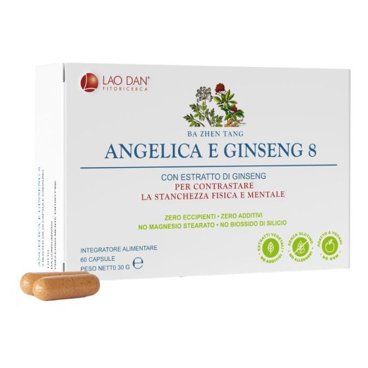 ANGELICA GINSENG 8 60CPR BLIS ANGELICA GINSENG 8 60CPR BLIS