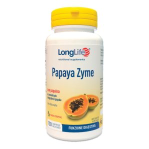 LONGLIFE PAPAYA ZYME 120 Cpr