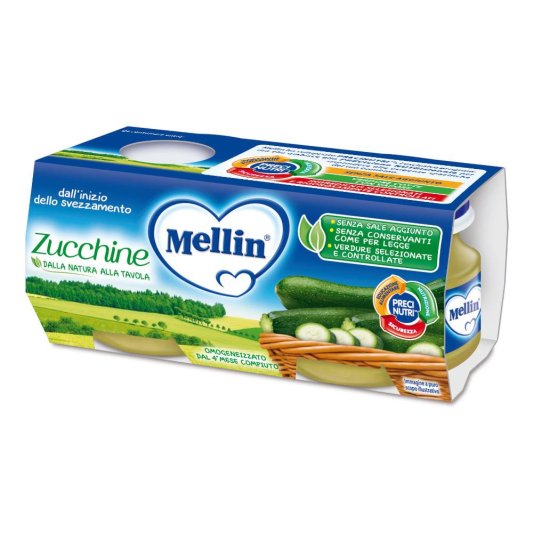 MELLIN OMOG ZUCCHINE 2X80G