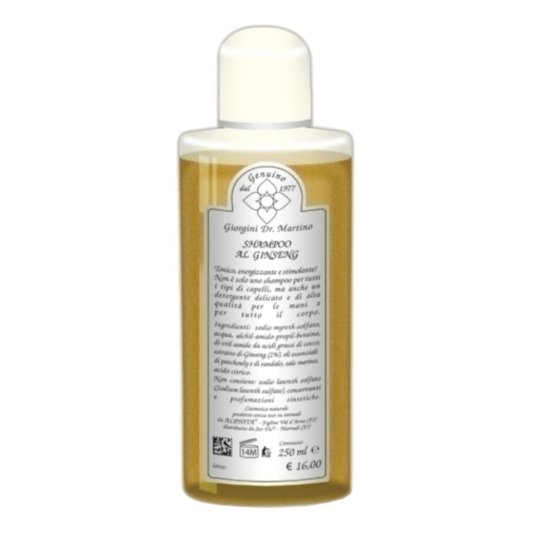 GINSENG SHAMPOO 250ML GIORGINI GINSENG SHAMPOO 250ML GIORGINI