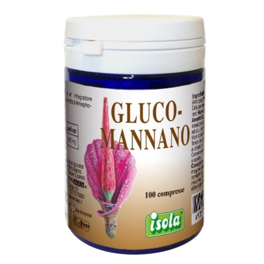 GLUCOMANNANO 100CPR 40G PRINCEPS