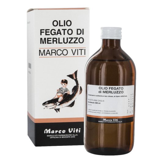 OLIO FEGATO MERLUZZO 500ML VITI