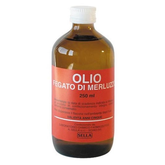 OLIO FEGATO MERLUZZO 250ML SELLA