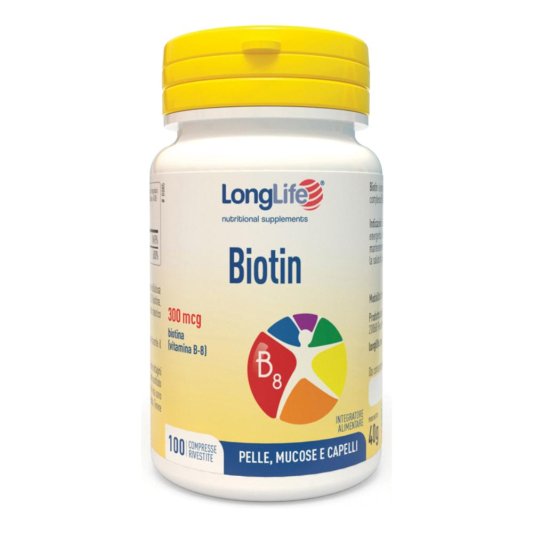 LONGLIFE BIOTIN 100 Cpr