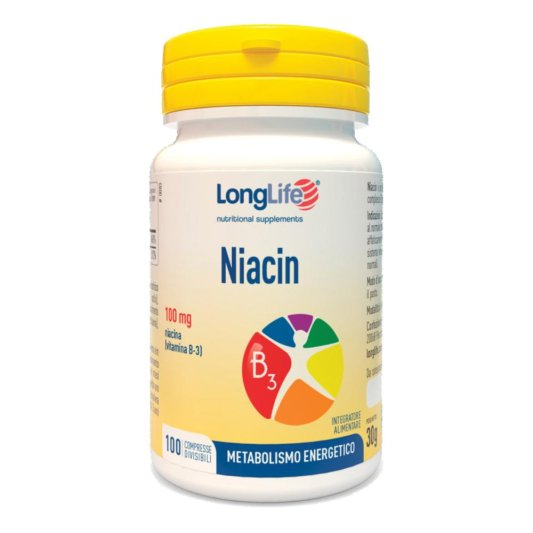 LONGLIFE NIACIN 100 Cpr 100mg