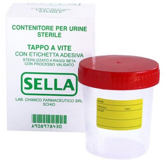 CONTENITORE URINE STERILE SELLA