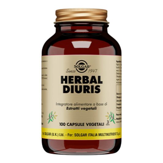 HERBAL DIURIS 100 Cps SOLGAR