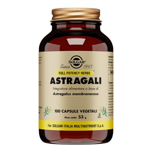 ASTRAGALI 100 VegiCps SOLGAR