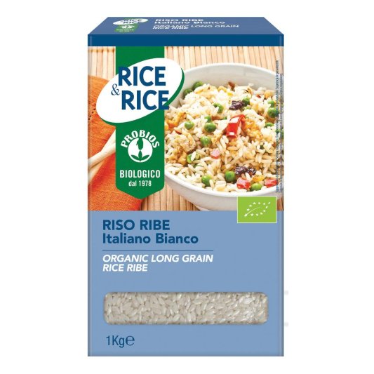 R&R Riso Lungo Ribe Bianco 1Kg