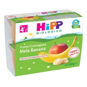 HIPP Bio Mer.Fr.Mela/Ban.4x100