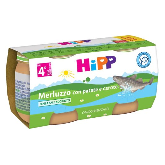 OMO HIPP Merluzzo 2x80g