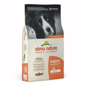 ALMO DOG HOLISTIC M 12 KG SALM