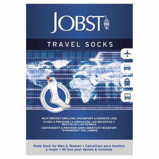 JOBST TRAVEL Socks Blu S