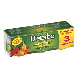 OMO DIET.Frutta Mista 3x80g