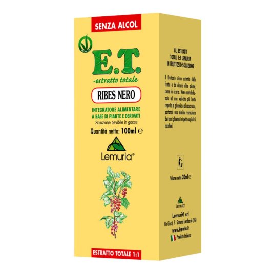 RIBES NERO ESTR 100ML LEMURIA