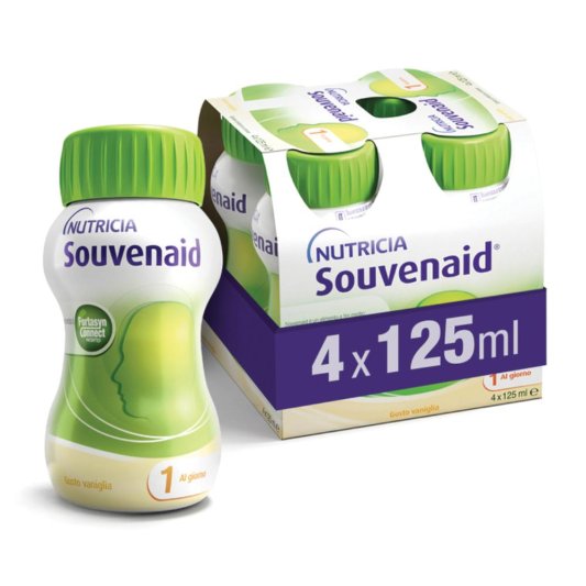 SOUVENAID Vaniglia 4x125ml