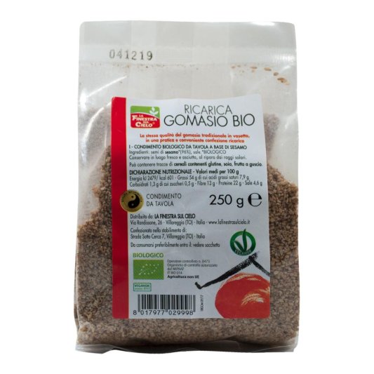 GOMASIO RICARICA 250G BIO