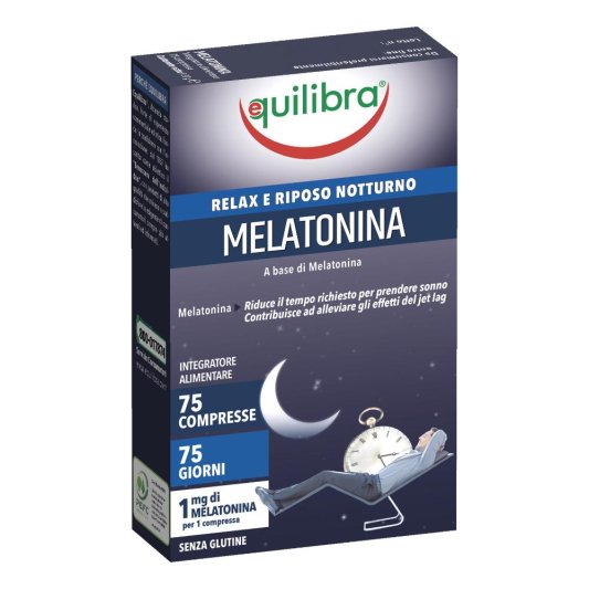 EQUILIBRA MELATONINA 75CPR 1MG