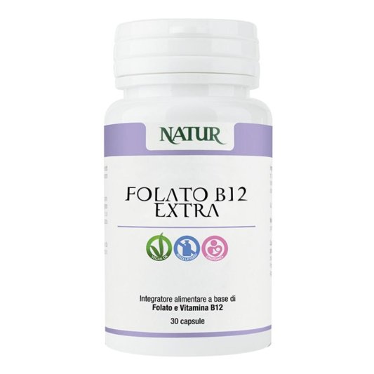 FOLATO B12 EXTRA 30CPS NATUR SP