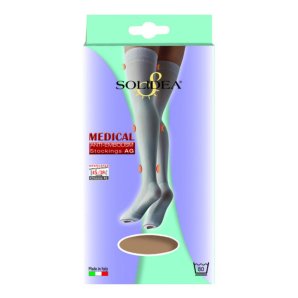 MEDICAL A/Emb.Knee High Nat.L