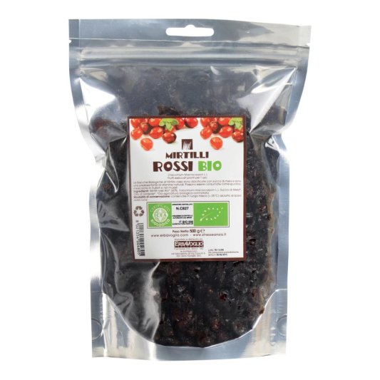 MIRTILLI ROSSI BIO 500G MIRTILLI ROSSI BIO 500G