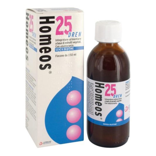 HOMEOS 25  Dren Sol.Bev.150ml