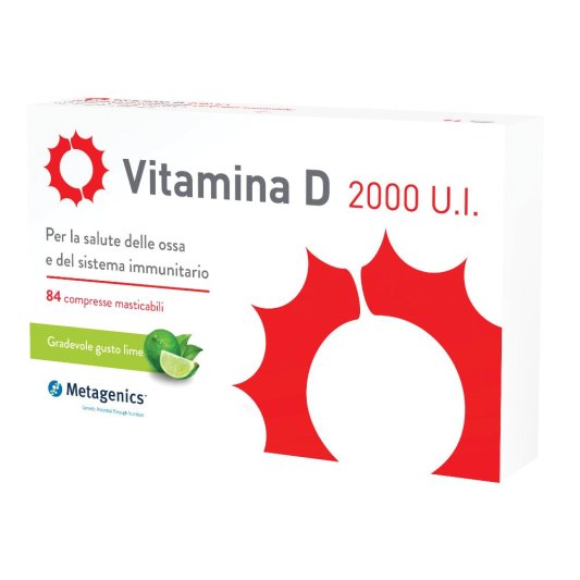 VITAMINA D2000UI  84 Cpr