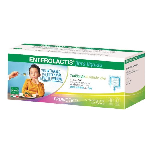 ENTEROLACTIS Fibra Bev.12fl.