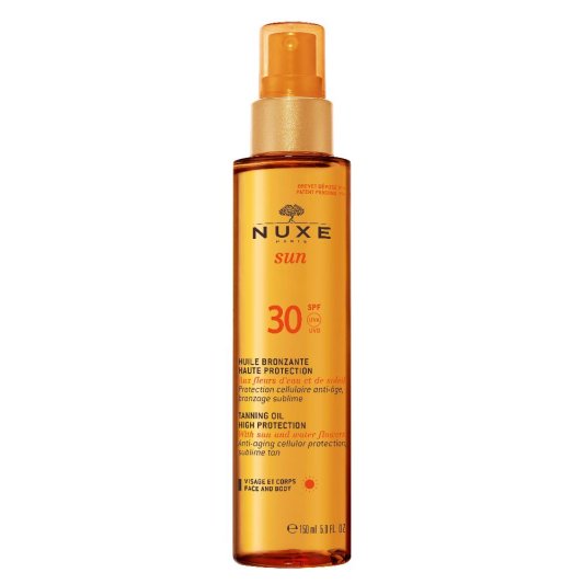 NUXE SUN HUILE BRONZANTE SPF30