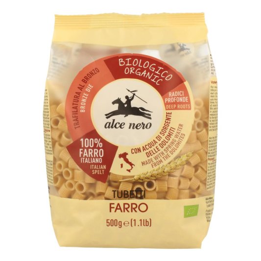 ALCE Tubetti 100% Farro 500g