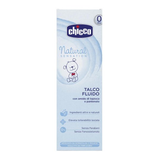 CH-Nat.Sens.Talco Fluido 100ml