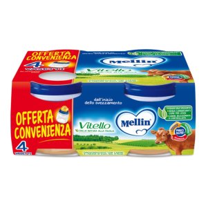 MELLIN OMOG VITELLO 4X80G