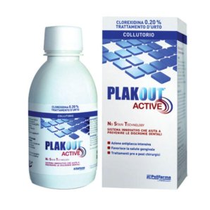 PLAK OUT Act.Coll.0,20% 200ml