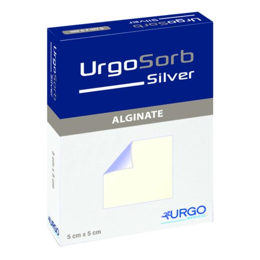 URGOSORB SILVER 5X5 10PZ URGOSORB SILVER 5X5 10PZ