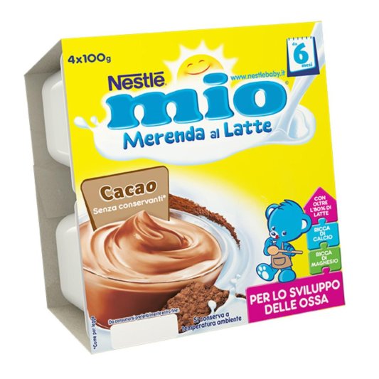 MIO MERENDA CACAO 4X100G