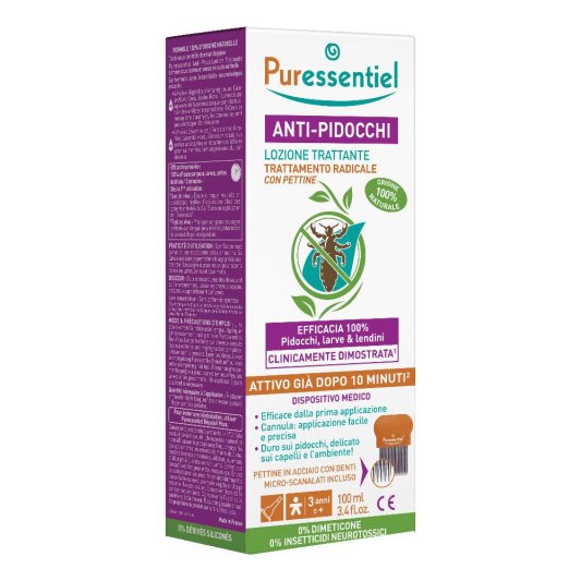 PURESSENTIEL Pidocchi Loz+Pett