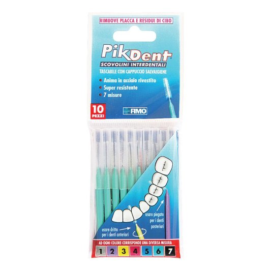 PIKDENT Scov.6 Verde 1mm 10pz