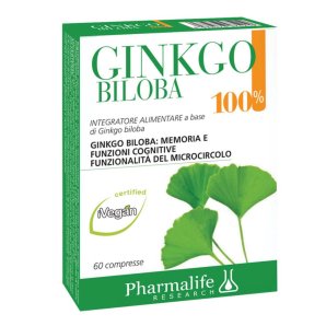 GINKGO BILOBA 100% 60 Cpr PRH