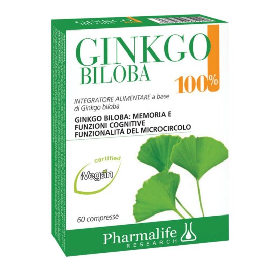 GINKGO BILOBA 100% 60 Cpr PRH