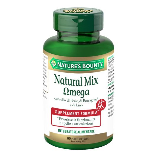 NATURE'S B.Nat.Mix Omega 60Prl