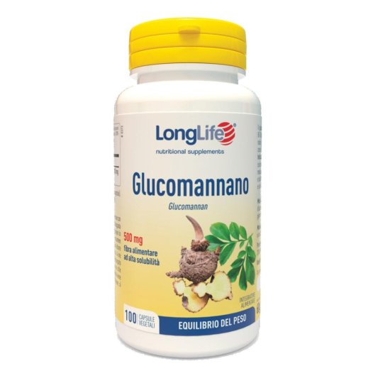 LONGLIFE GLUCOMANNANO 100 Cps