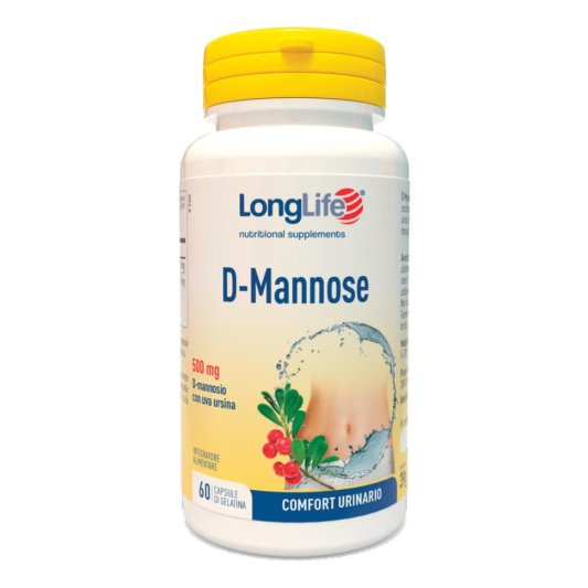 LONGLIFE D-MANNOSE 60 Cps