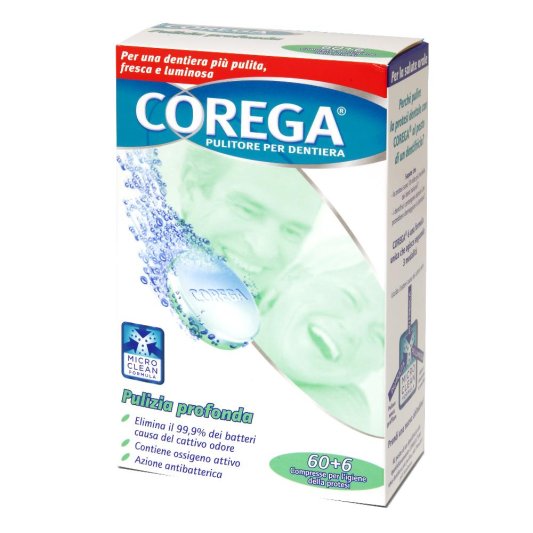 COREGA PULIZIA PRF 60+6CPR