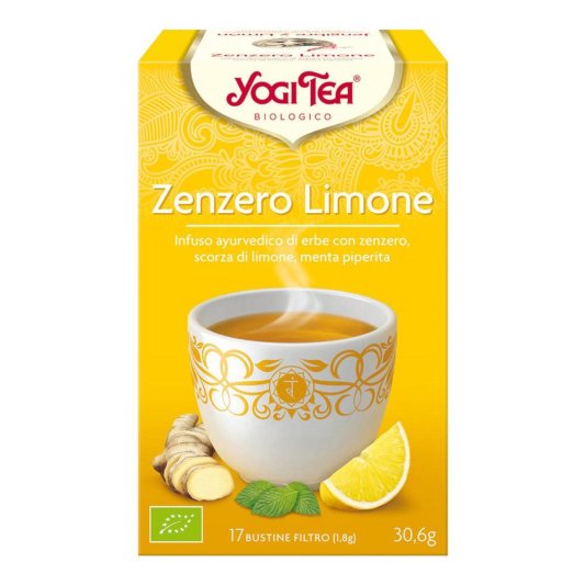 YOGI TEA ZENZERO LIMONE 30,6G YOGI TEA ZENZERO LIMONE 30,6G