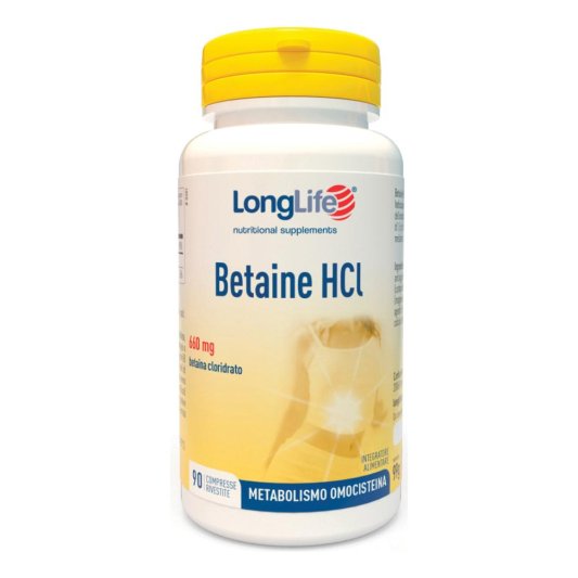 LONGLIFE BETAINE HCL 90 Cpr