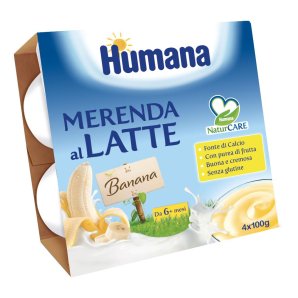 HUMANA Mer.Banana 4x100g