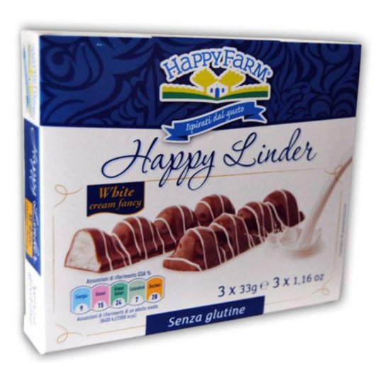 HAPPY LINDER SNACK 3X33G